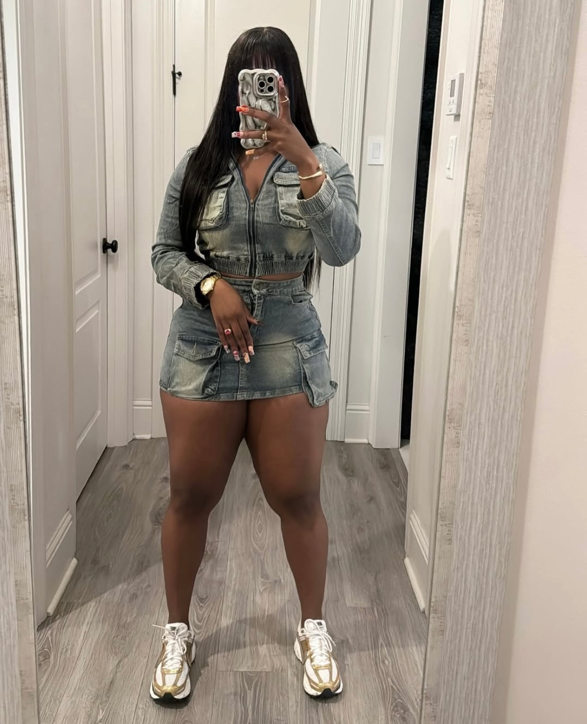 “ Dina Denim” 2 Piece Set