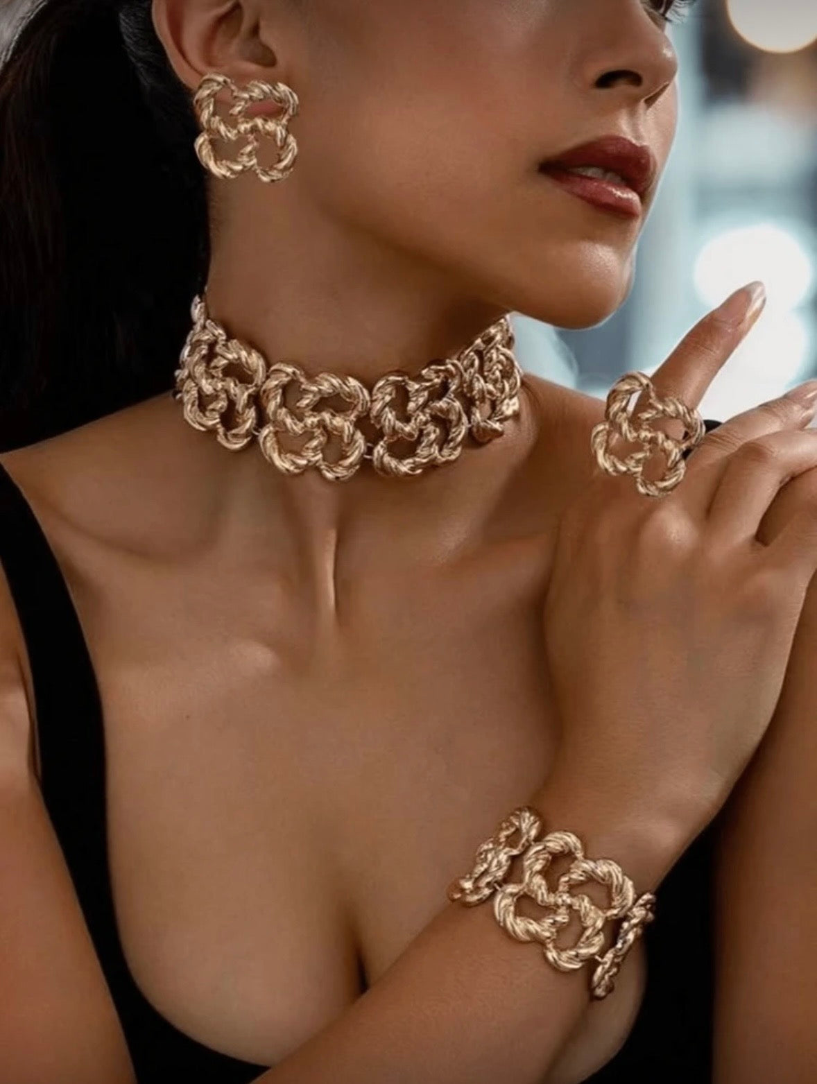 “Mono” Gold 5 Piece Set