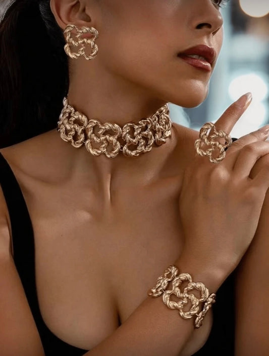 “Mono” Gold 5 Piece Set