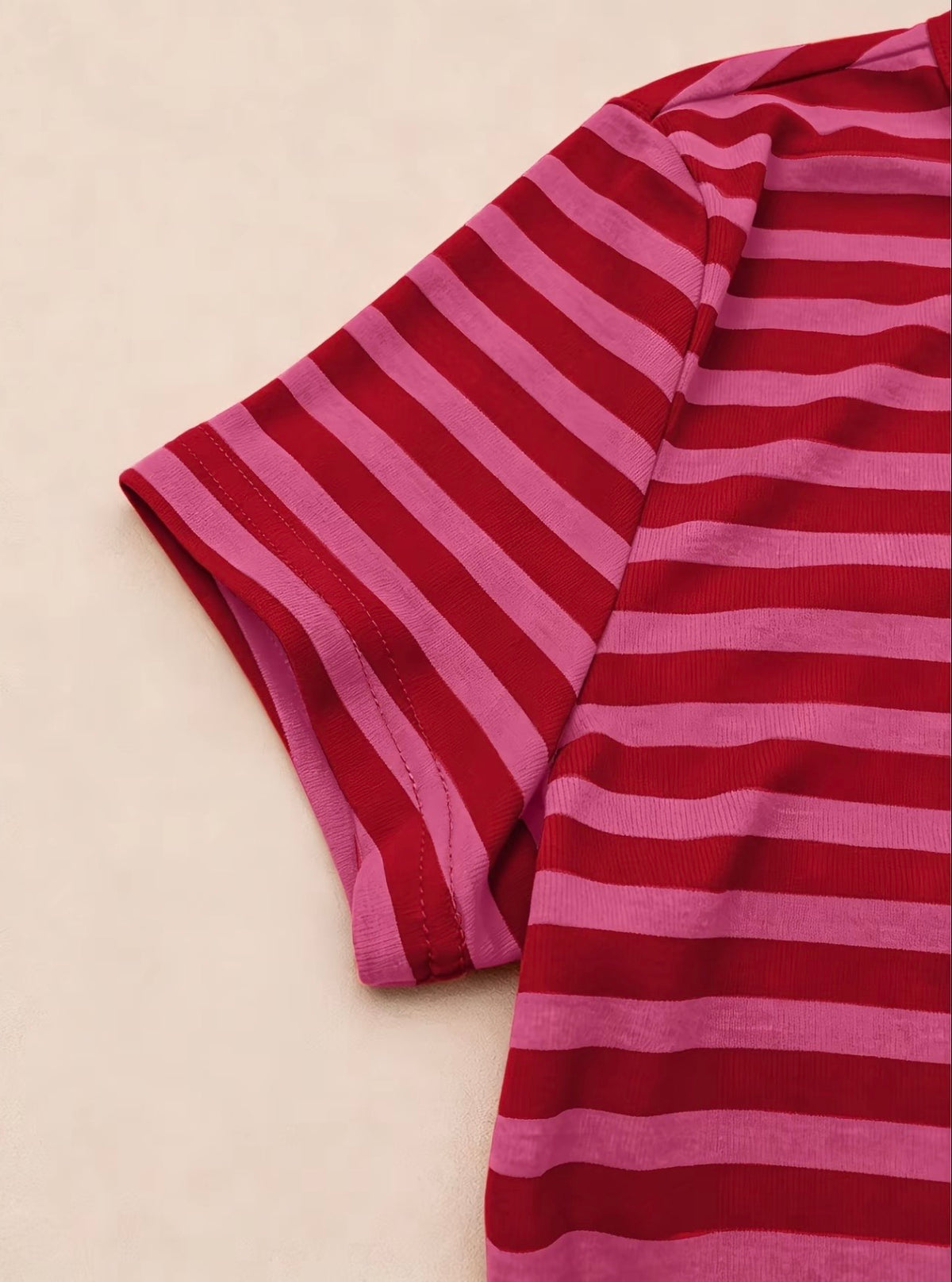 “Stevie Stripes” Red 2 Piece Set