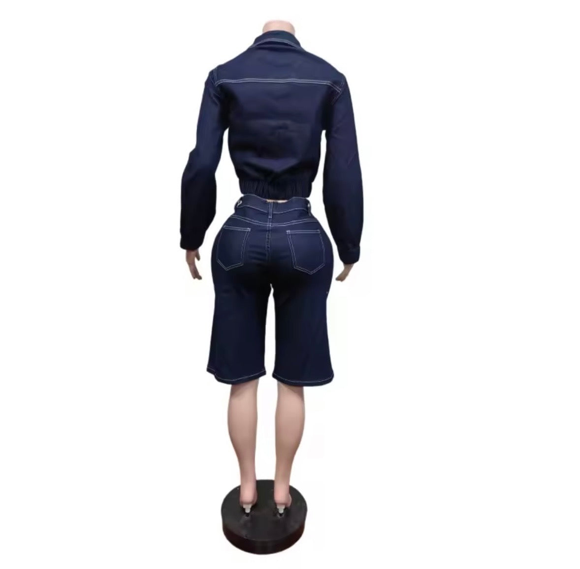 “Denim Dave” Blue Jean 2 Piece Set