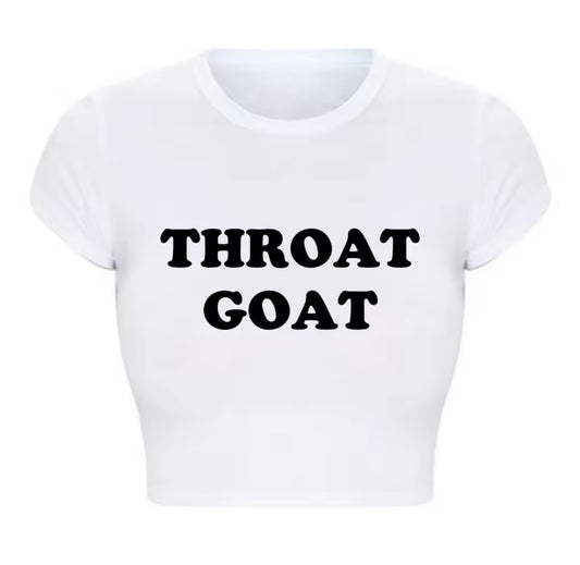 “Throat Goat” White Top