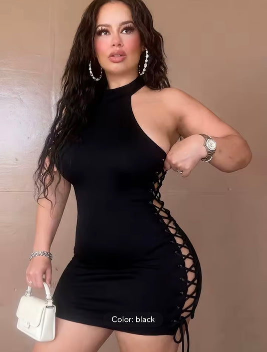 “Obsession” Black Dress