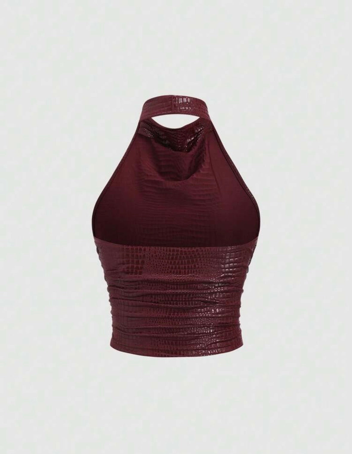 “Brandy” Burgundy Top
