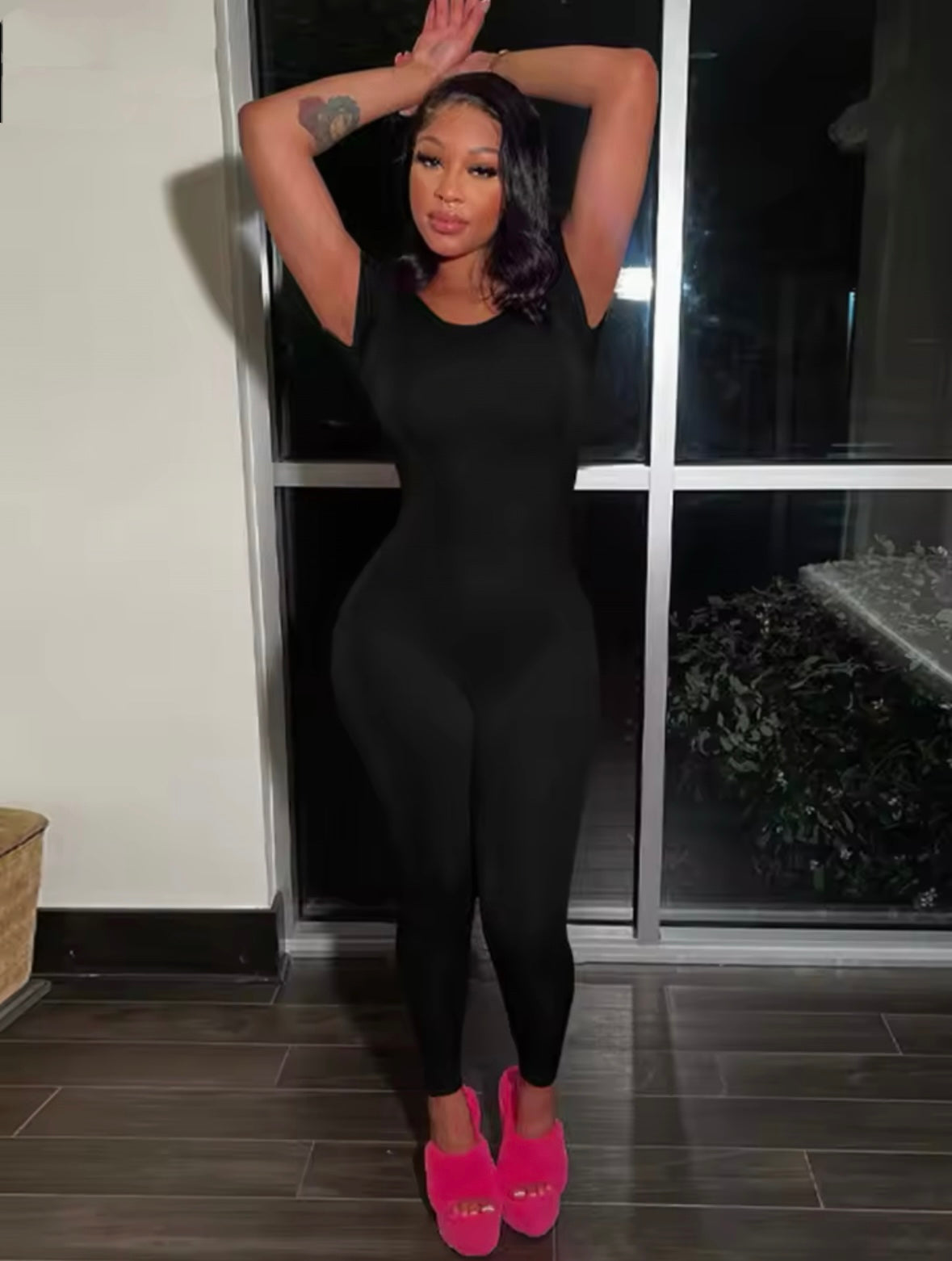 “Giselle” Grey Jumpsuit
