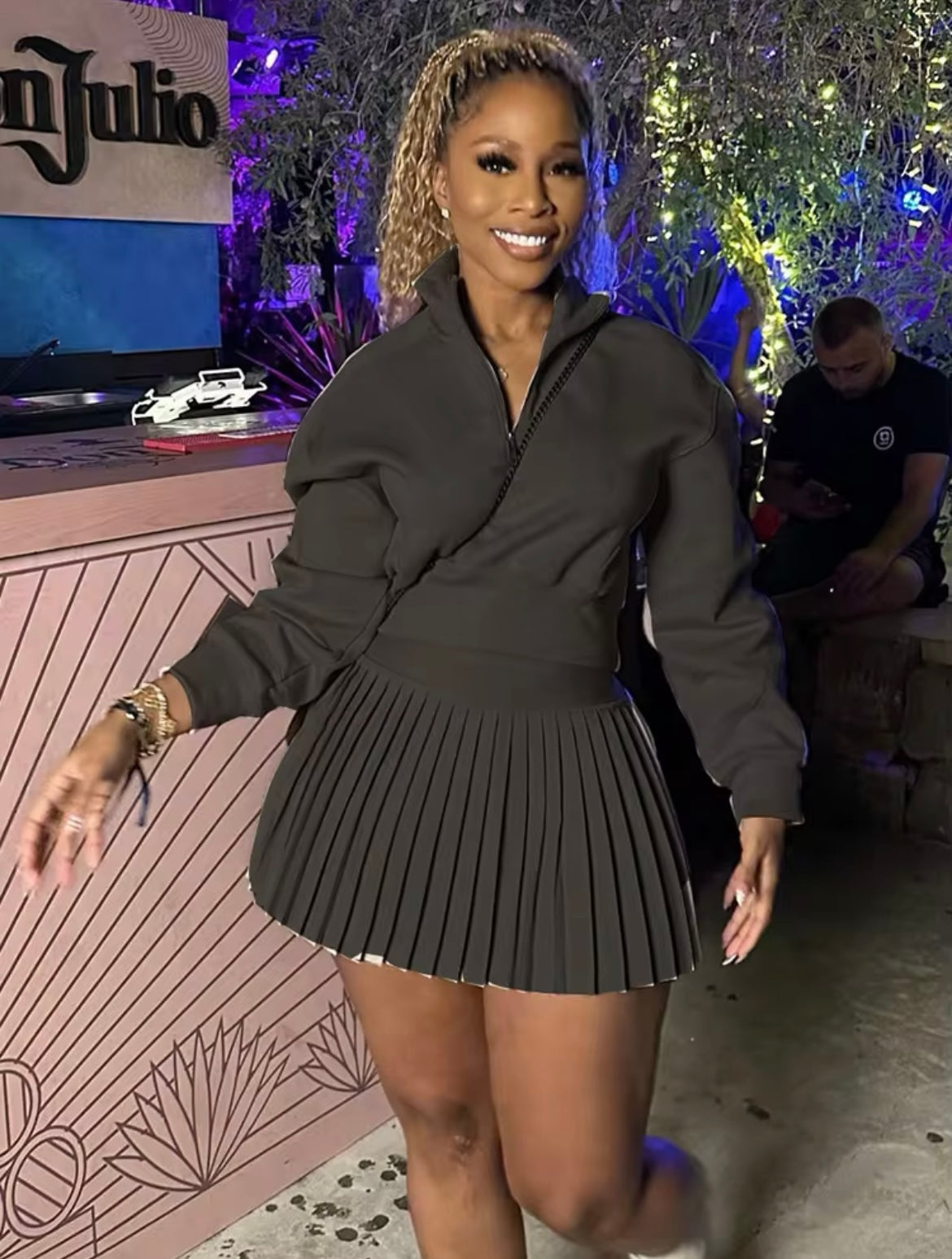“Serena” Brown 2 Piece Set