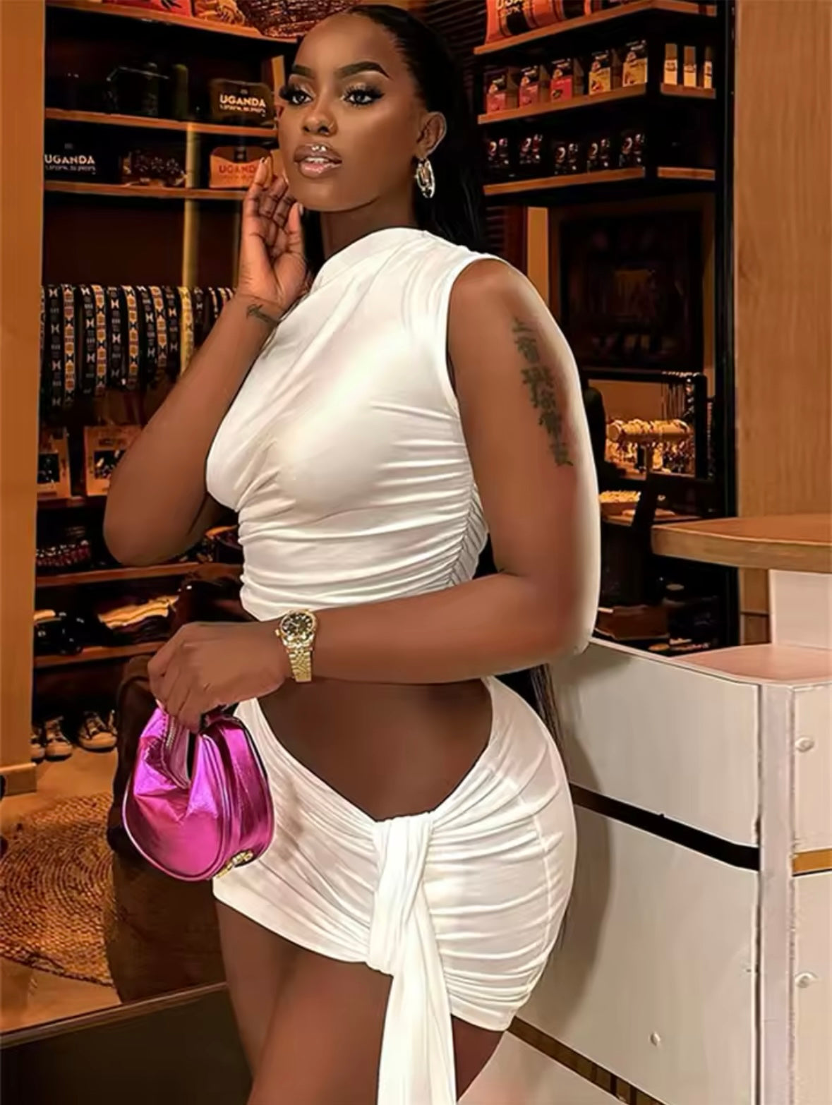 “Wyoming” White 2 Piece Set