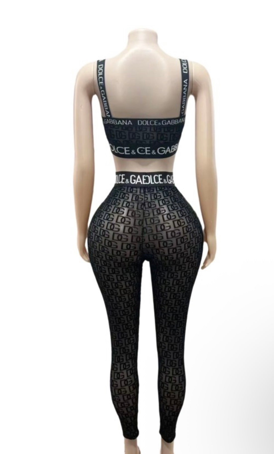 “D&G” Black 2 Piece Set