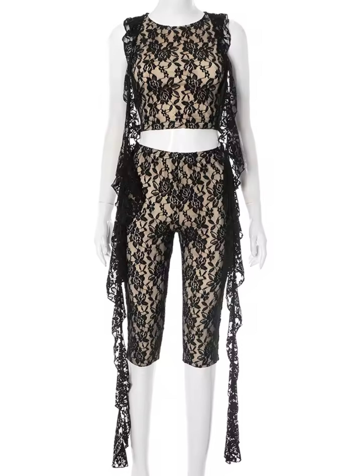 “Monique” Black 2 Piece Set