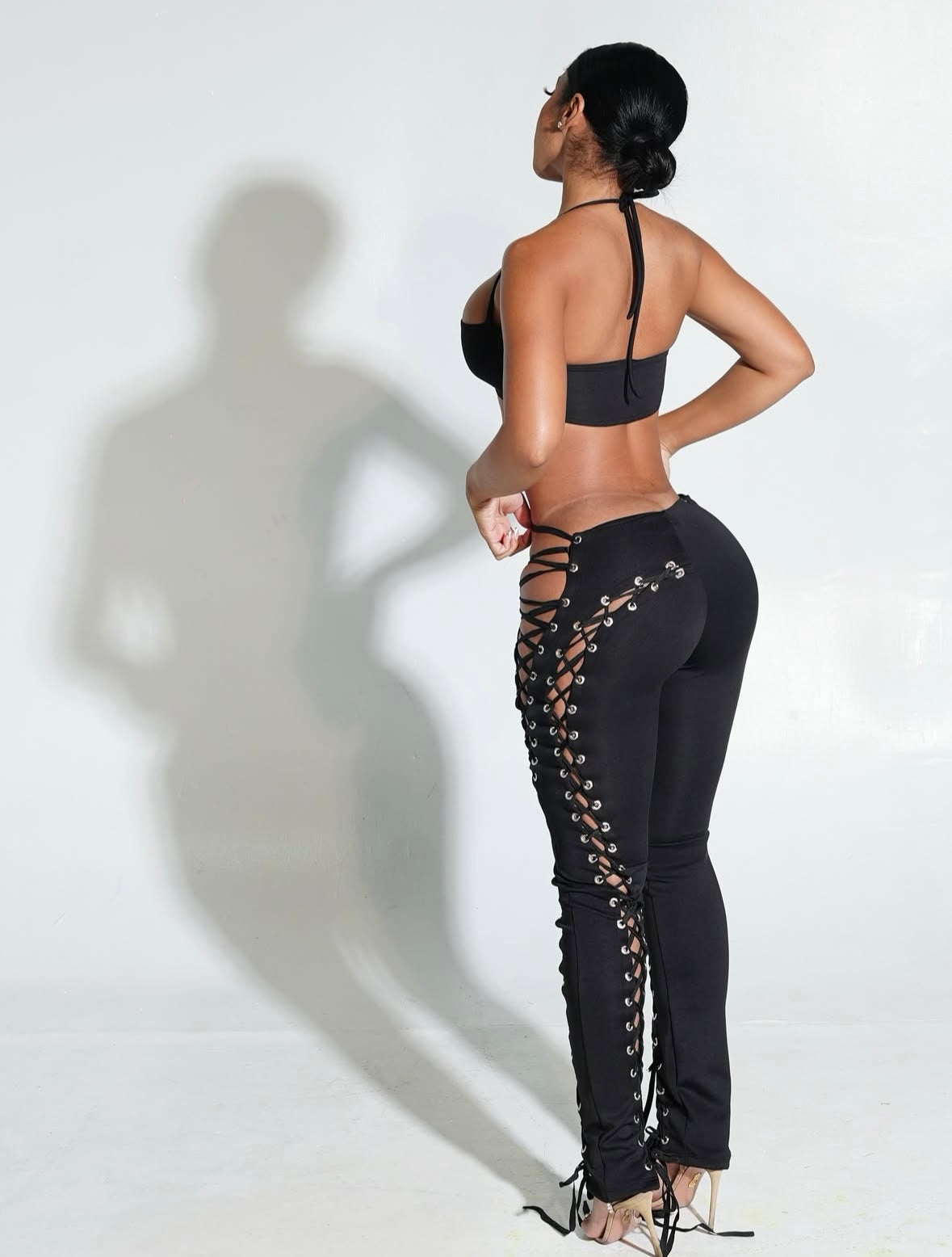 “Slay Train” Black 2 Piece Set