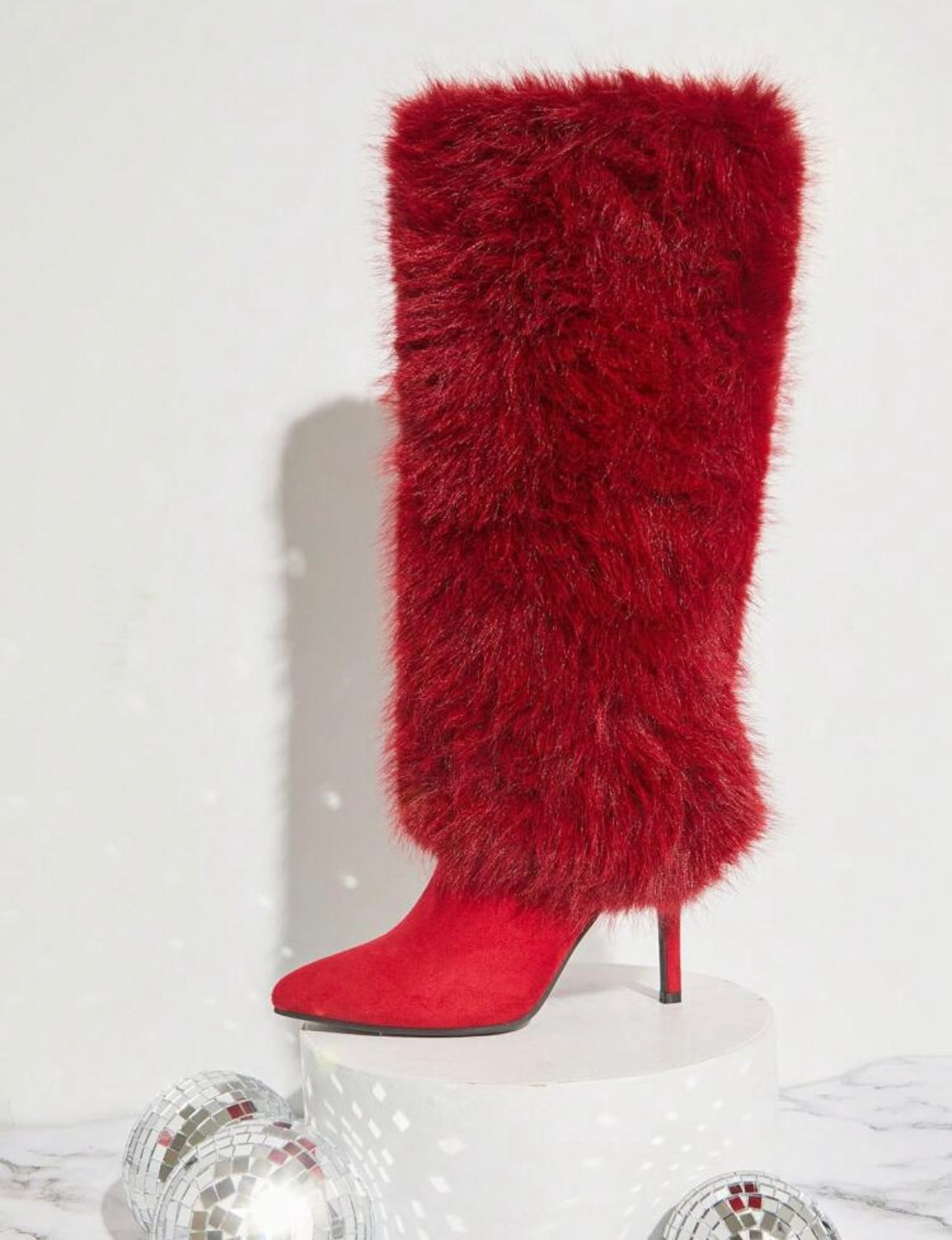 “Rina” Red Boot