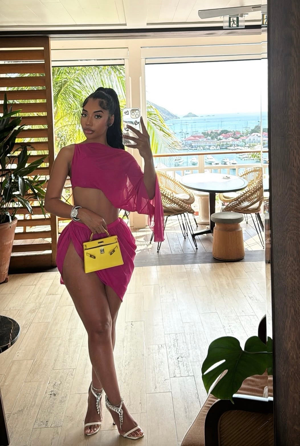 “Allure” Pink 2 Piece Set