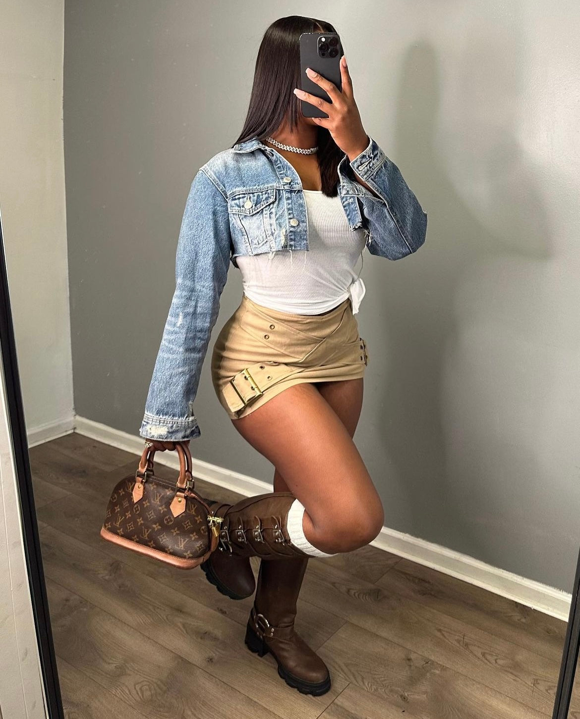 “Ricky Bobbi” Brown Skirt