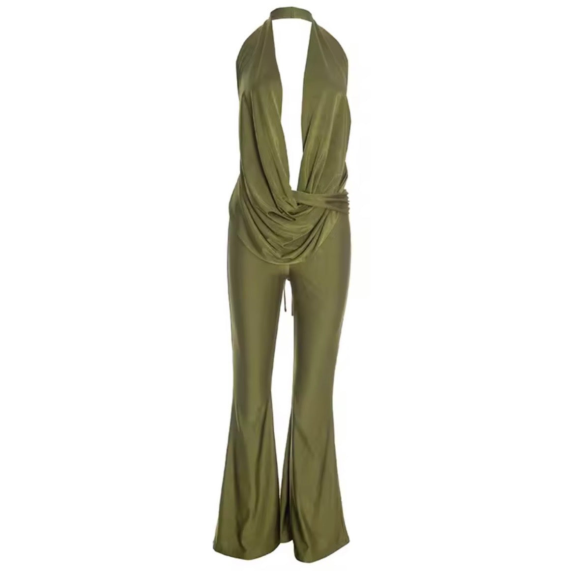 “Phantom” Green Jumpsuit