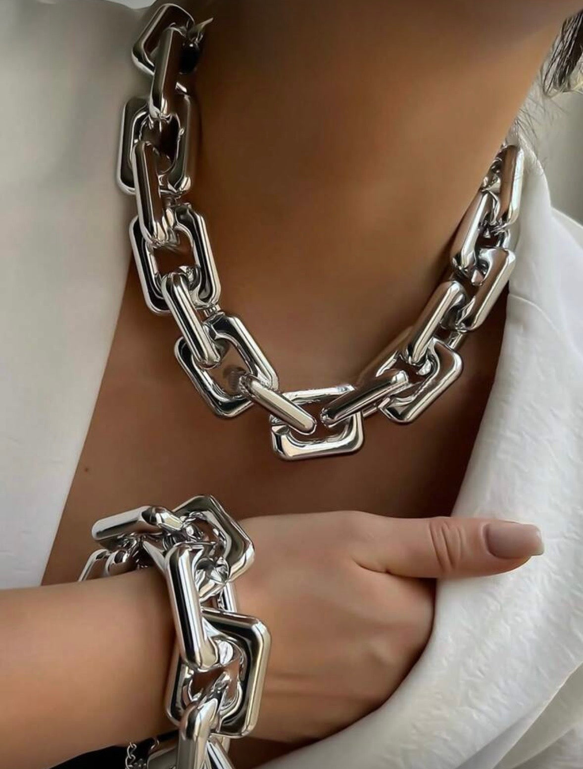 “Link Up” Silver Set