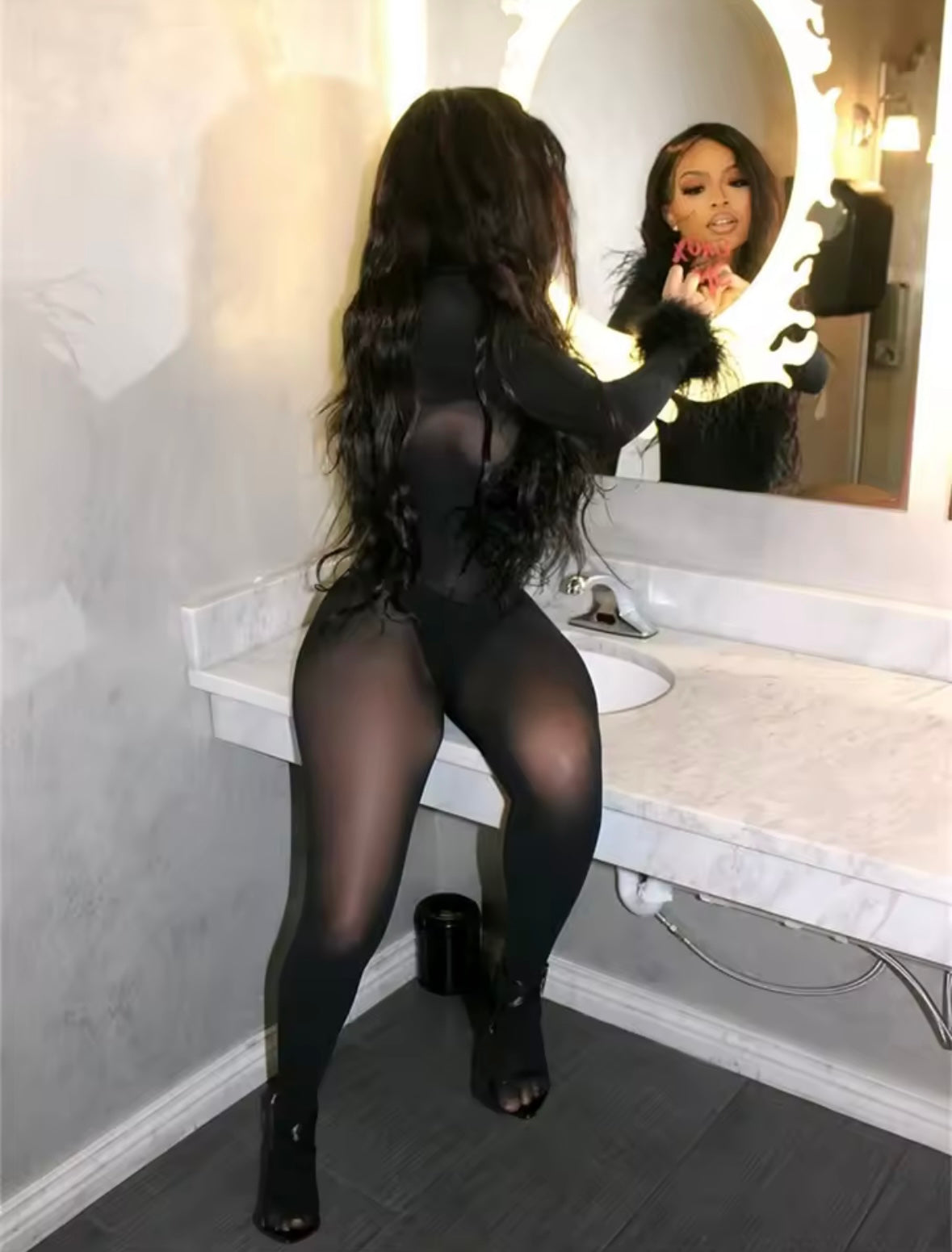 “Luxe” Black Jumpsuit