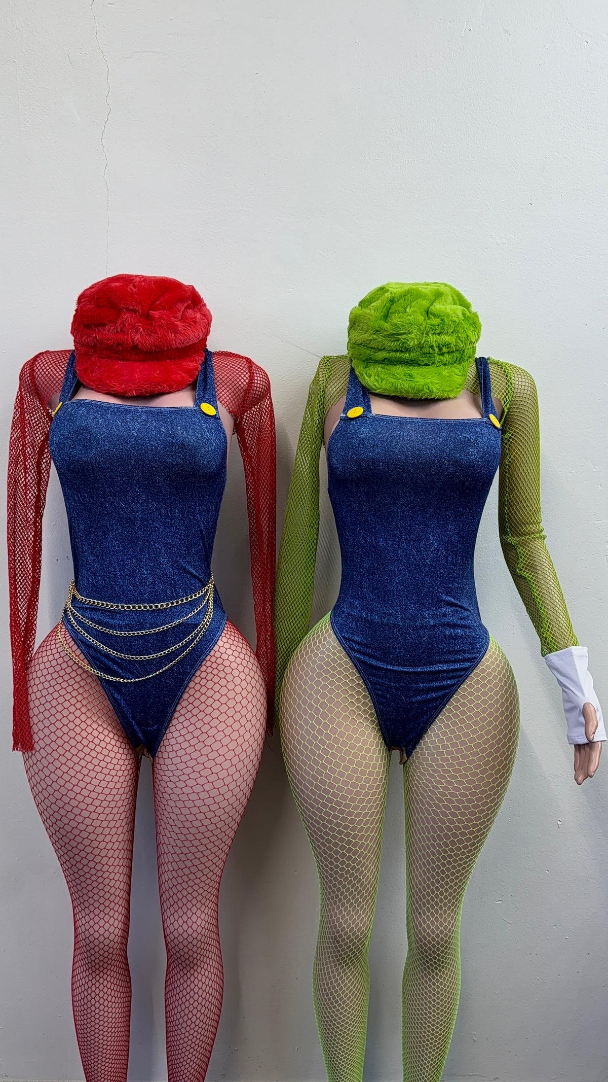 “Luigi” Green 4 Piece Costume Set