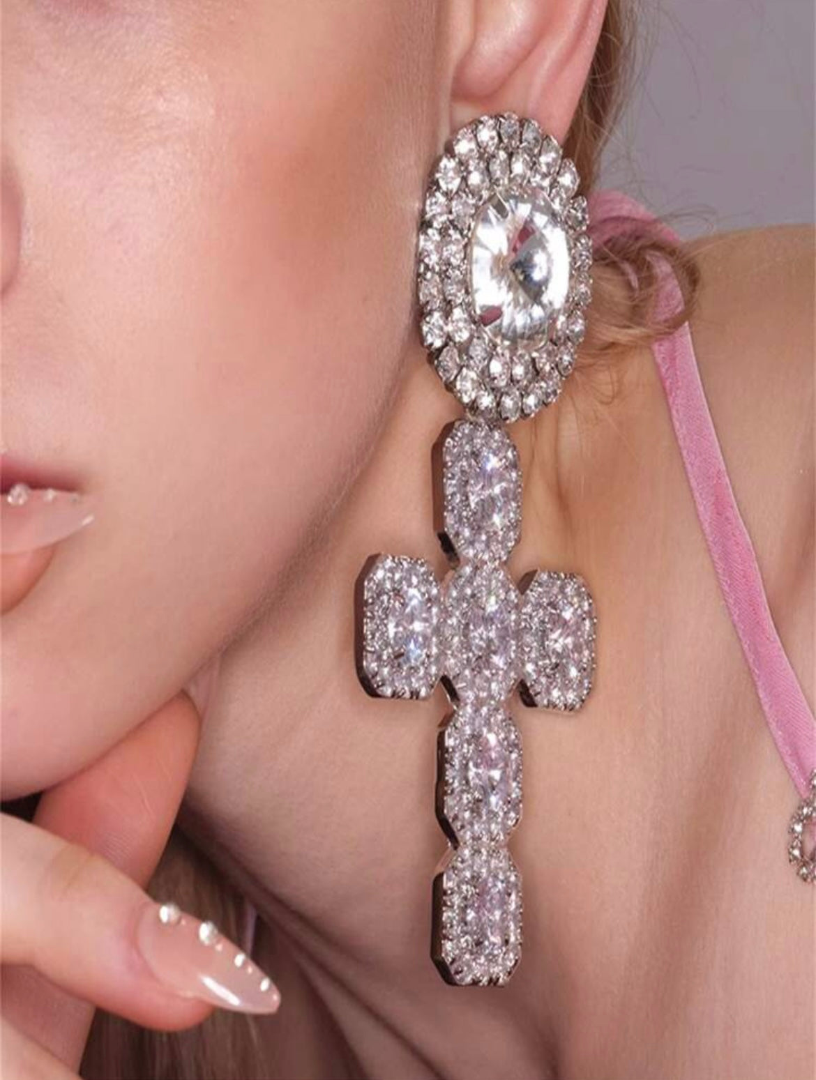 “Cross Diamonds” Necklace