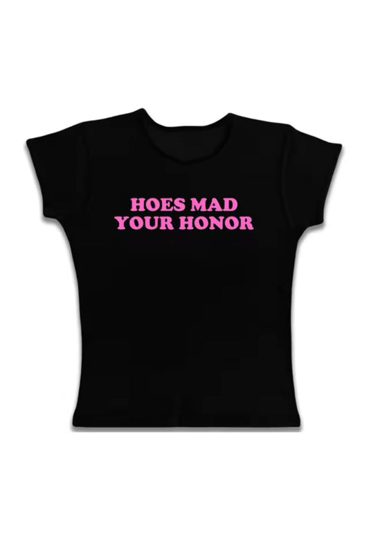 “They Mad” Pink Top