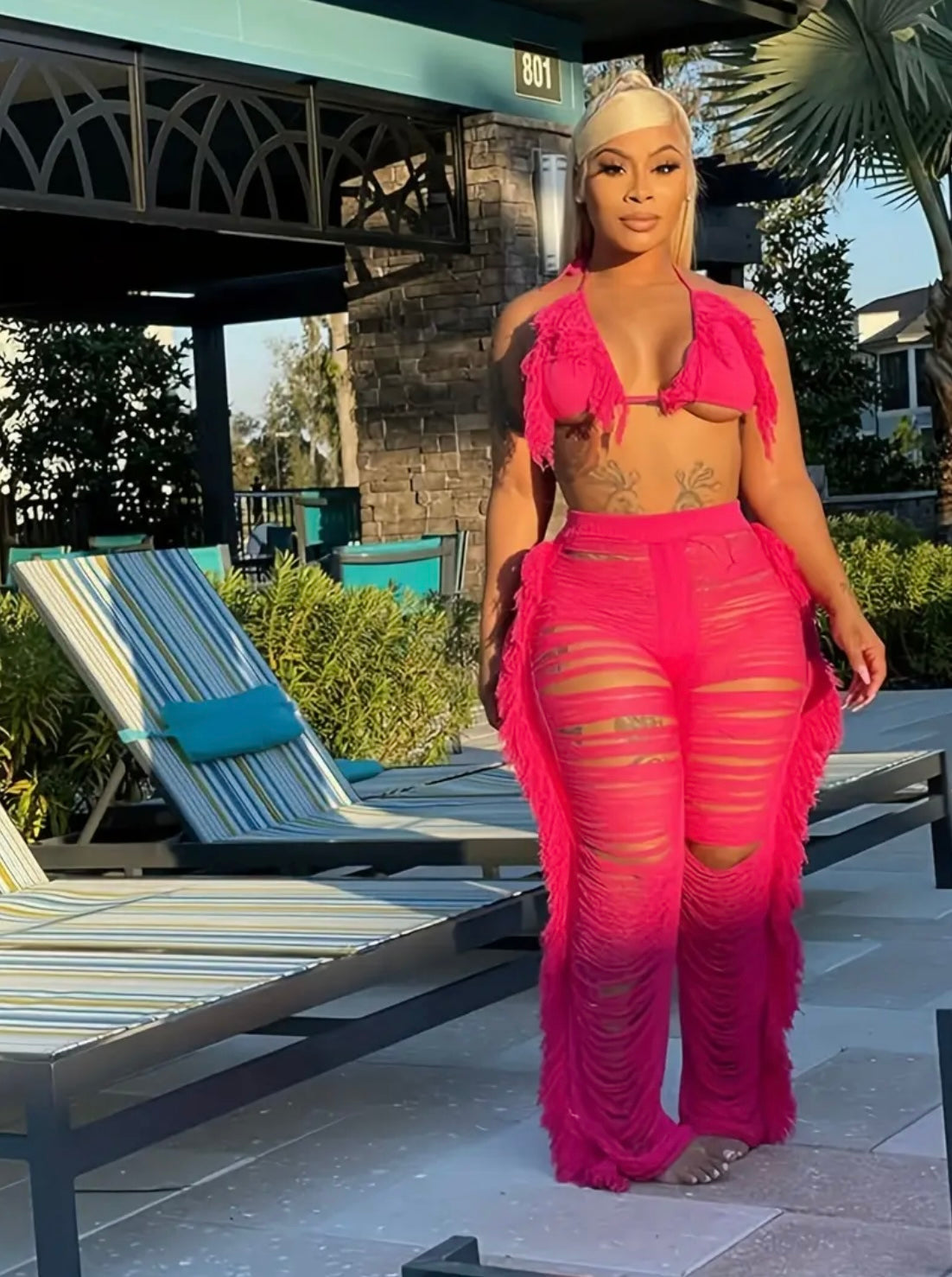 “Felix” Pink 2 Piece Set