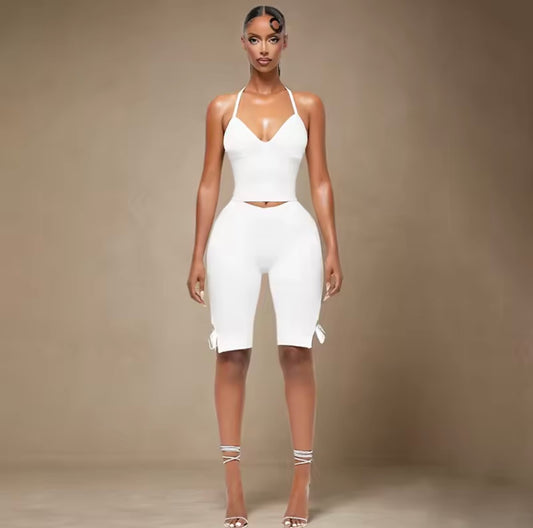 “Cosima” White 2 Piece Set