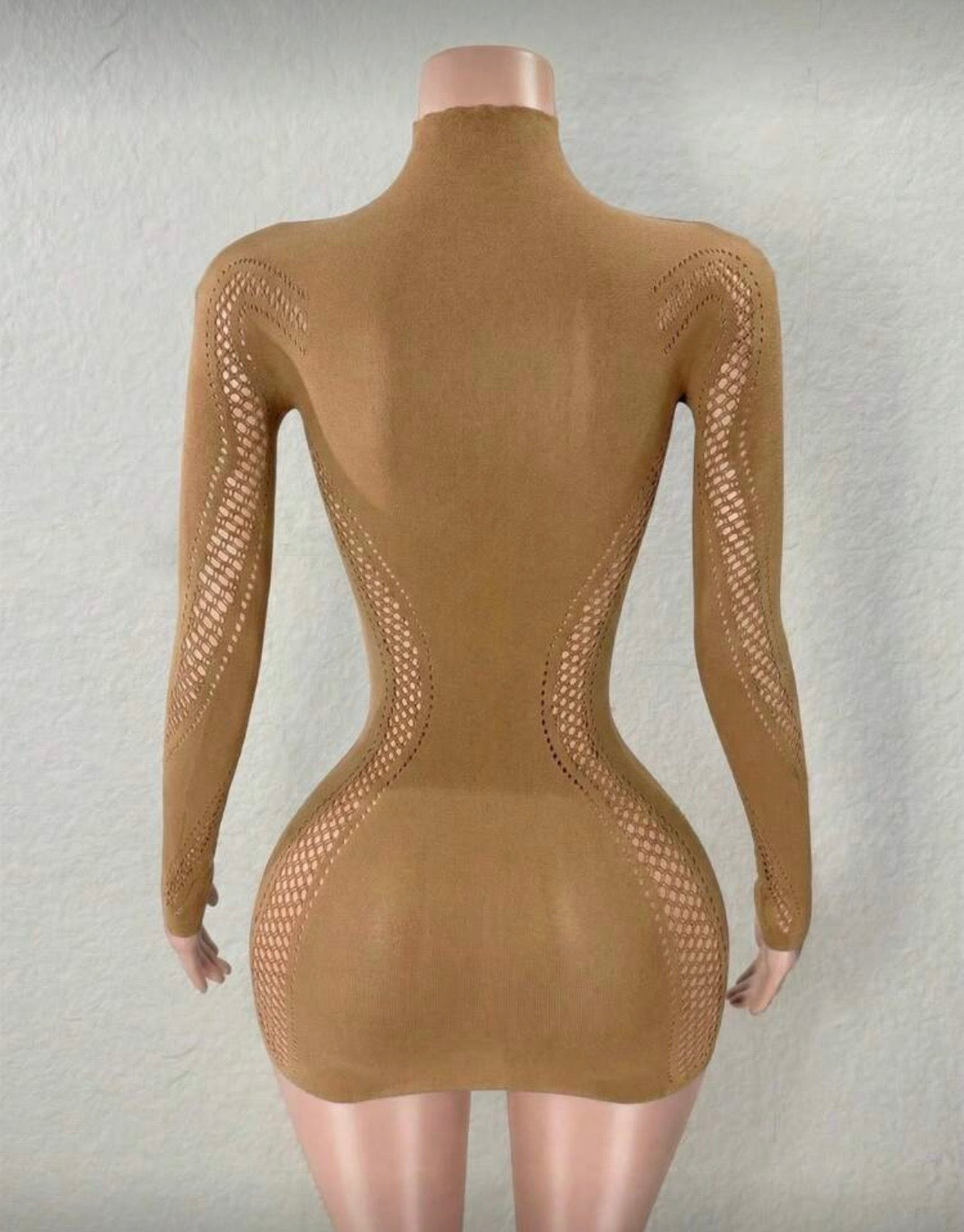 “Miskay” Brown Dress