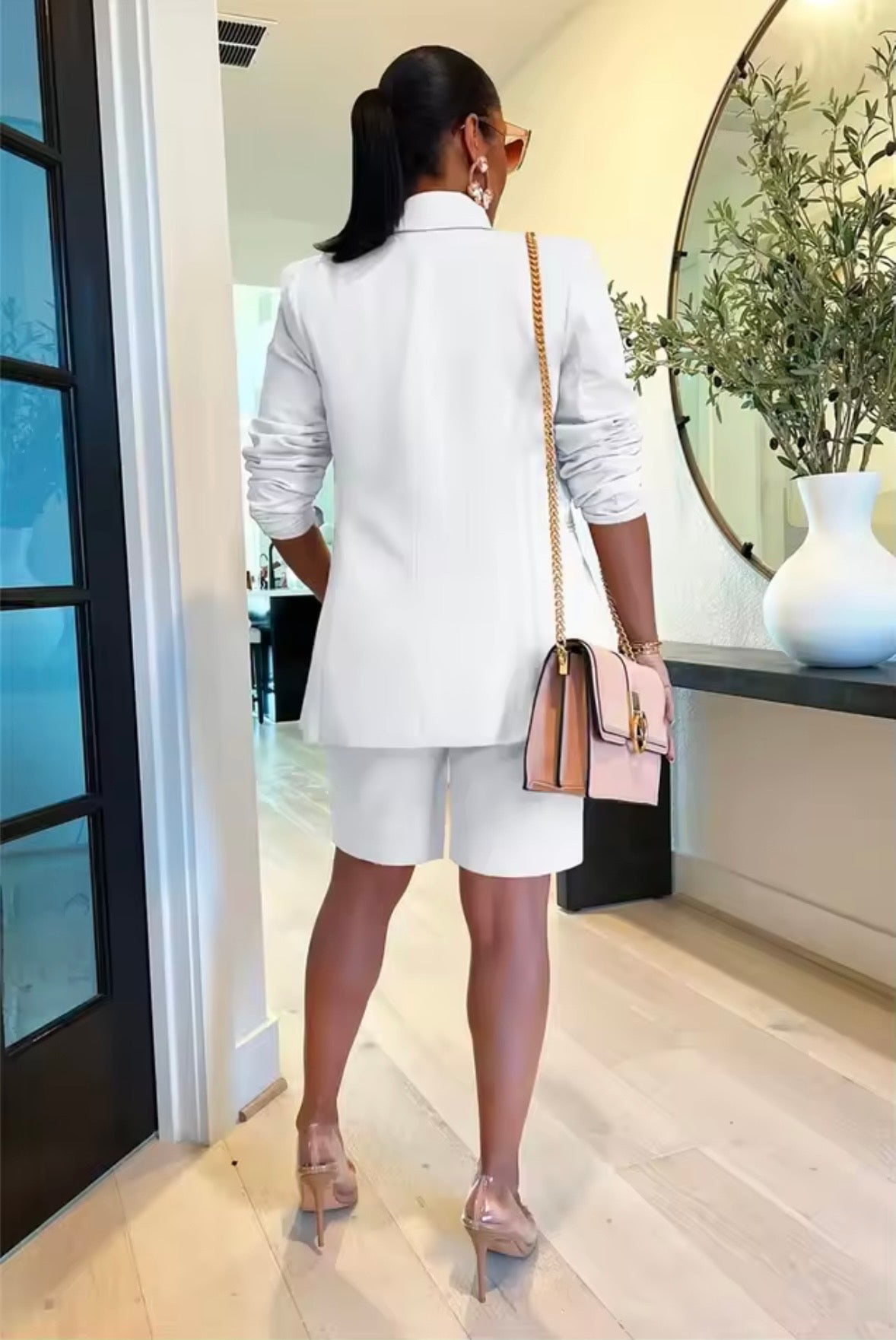 “Wall Street” Nude 2 Piece Set