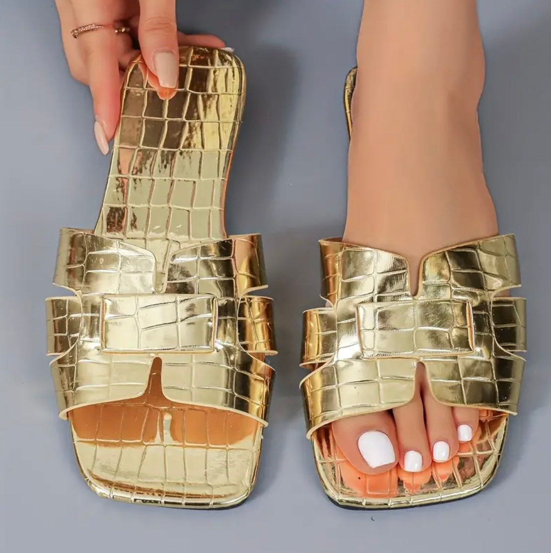 “Imani” Green Slide