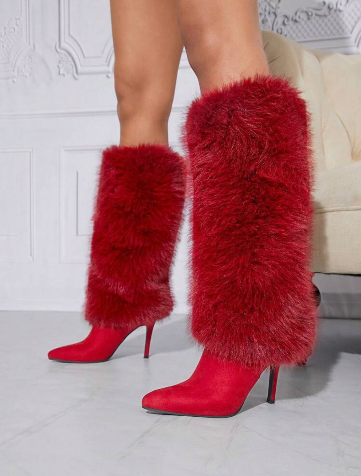 “Rina” Red Boot