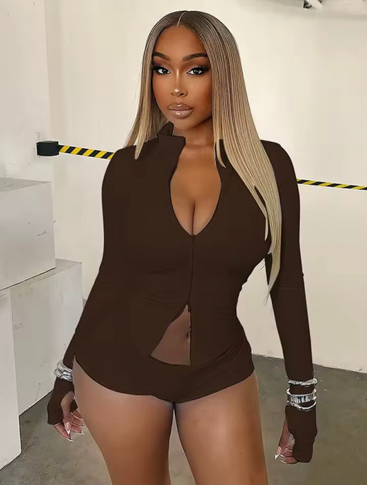 “Lucky Me” Brown 3 Piece Set
