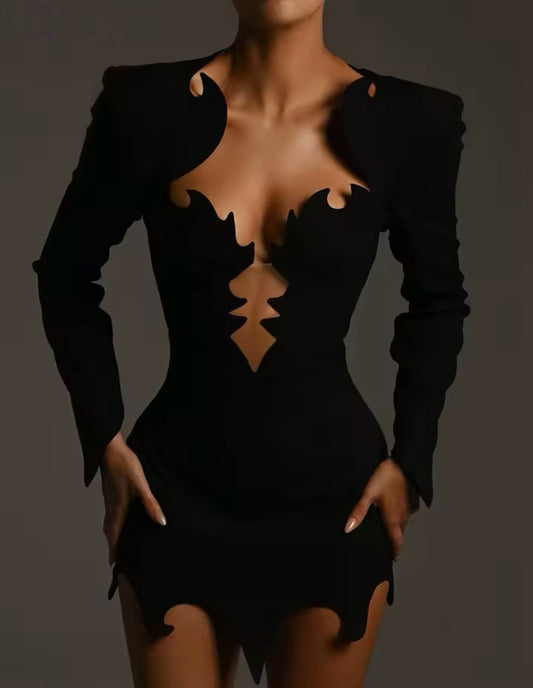 “ Sienna” Black Dress