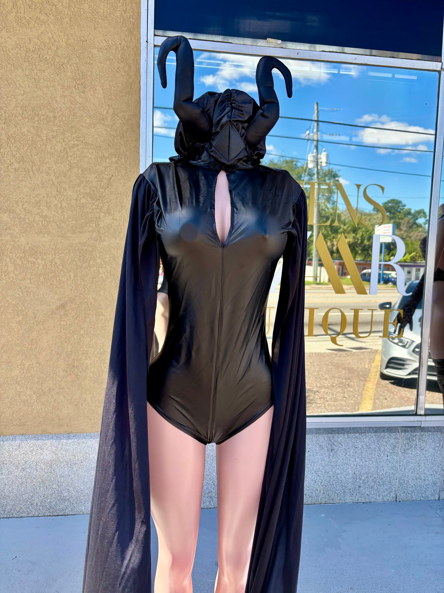 “Evil Queen Witch” Black 2 Piece Costume