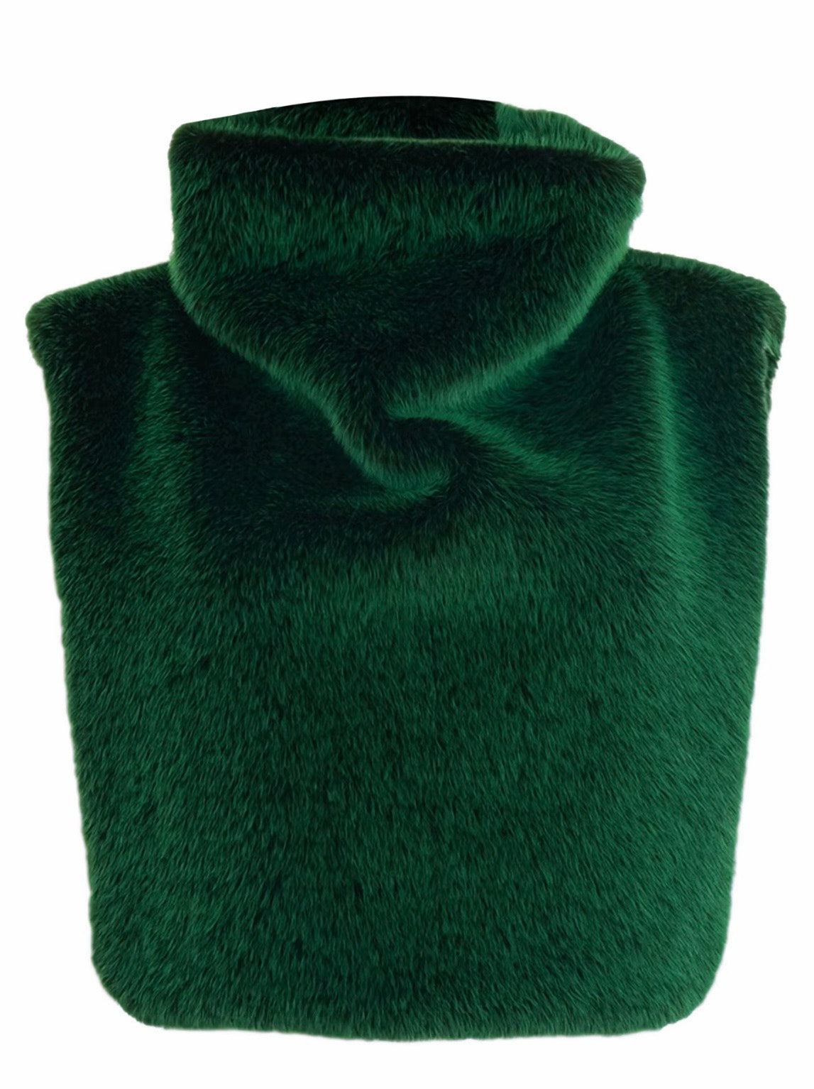 “Velvet Furr” Green Top