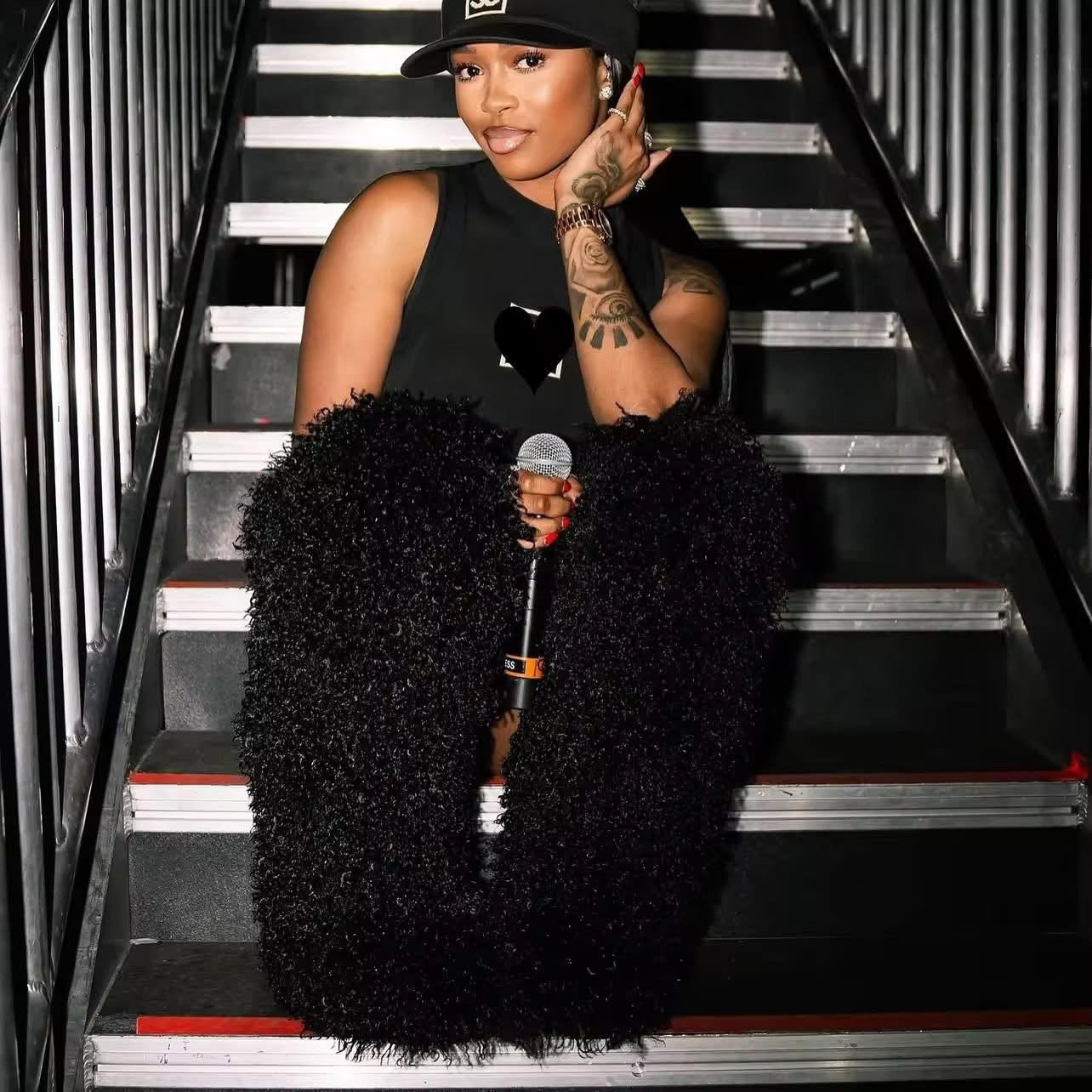 “Mongolian” Dark Grey Furr Boot