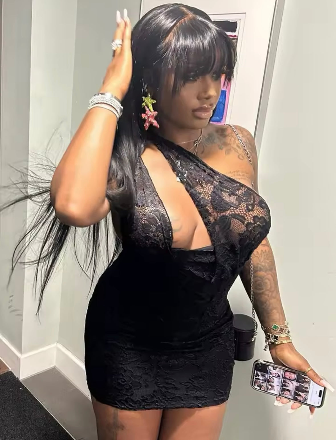 “Sadie” Black Dress