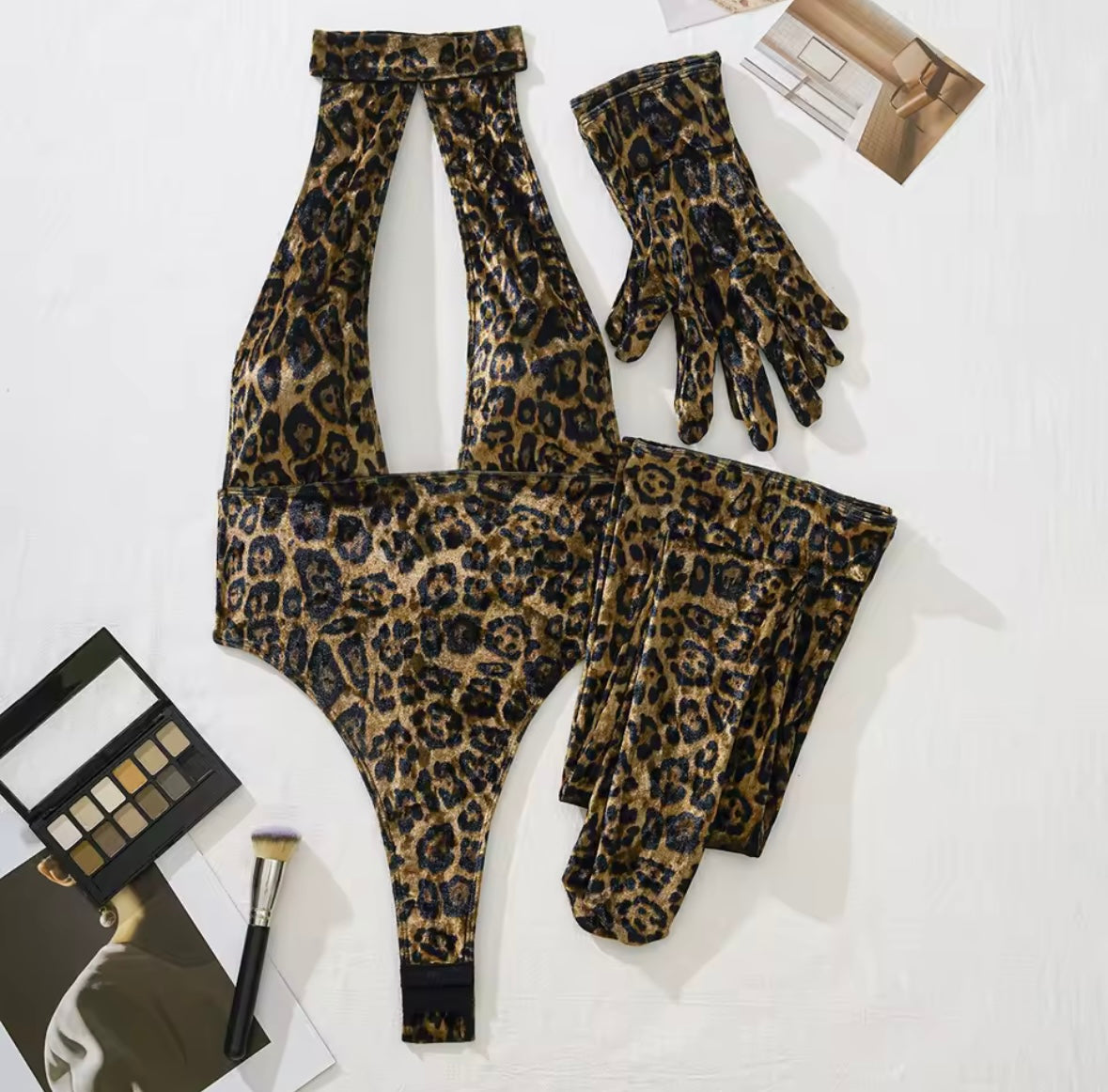 “Leopard Lina” 3 Piece Set Costume