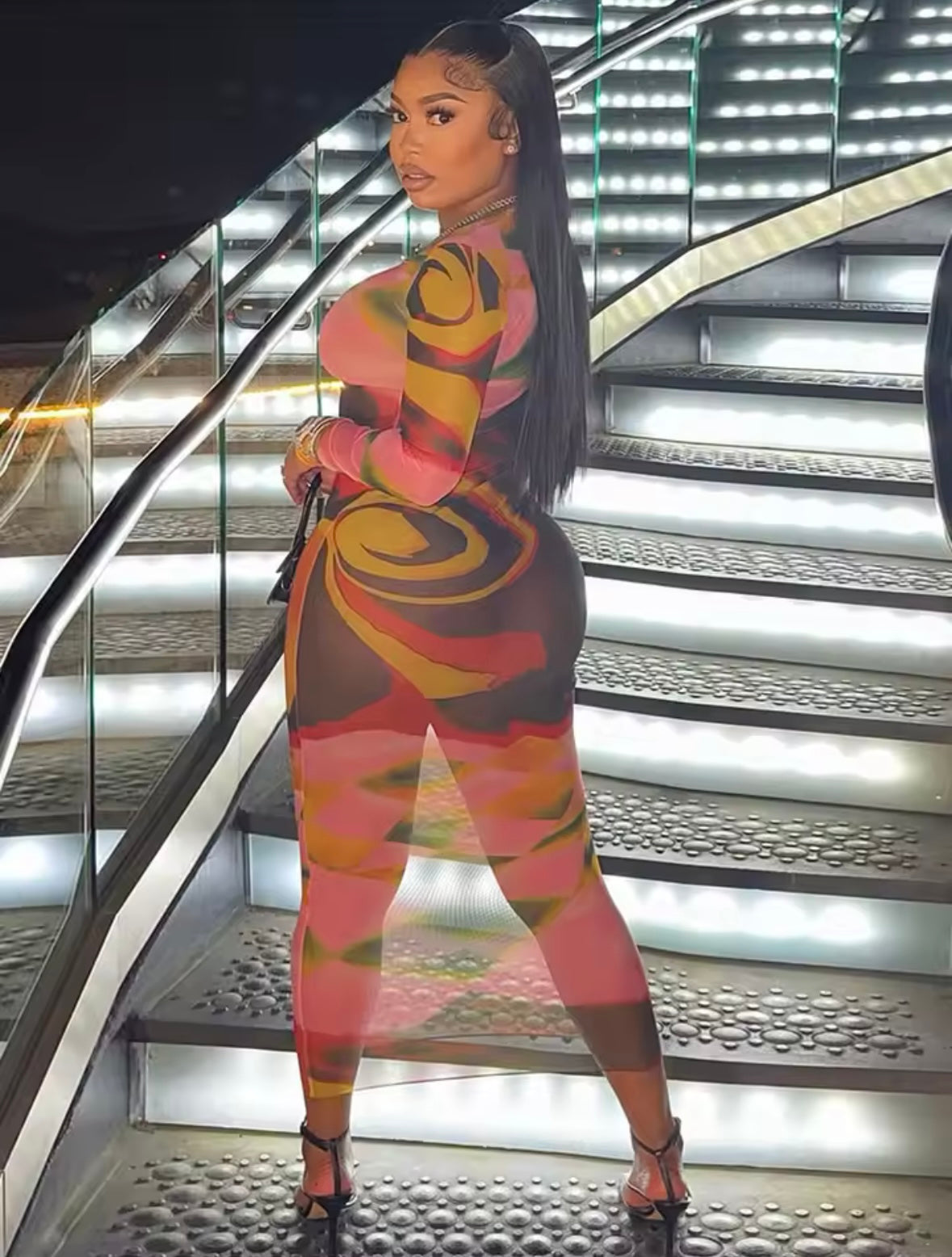 “Swirl Girl” Dress