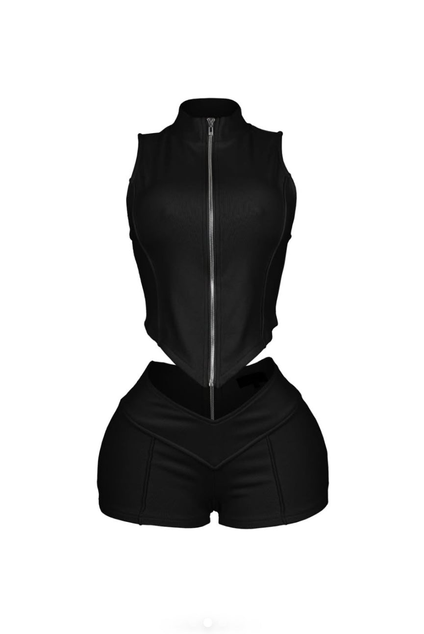 “Kimmy” Black 2 Piece Set