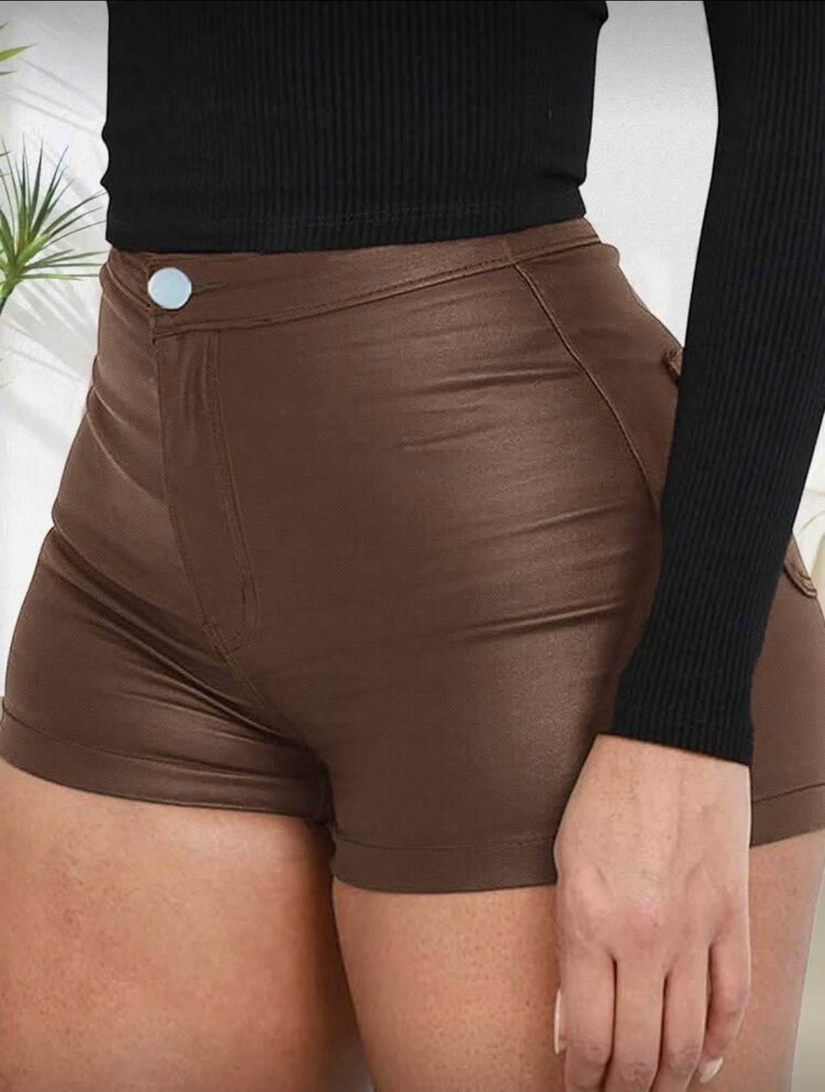 “Instinct” Apricot Shorts