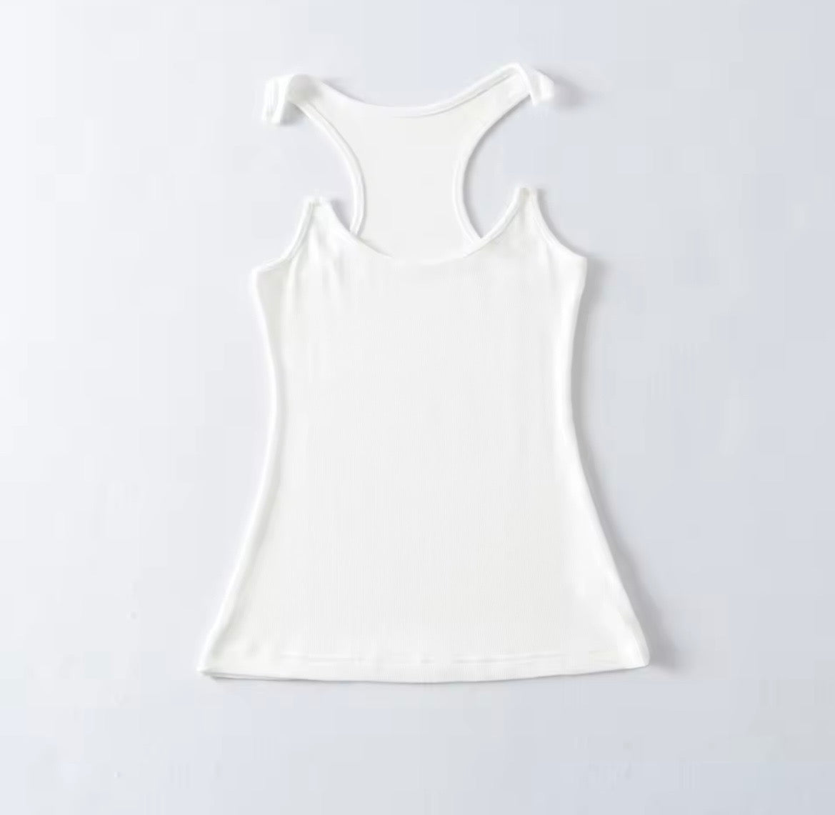 “Invisalign” White Tank Top