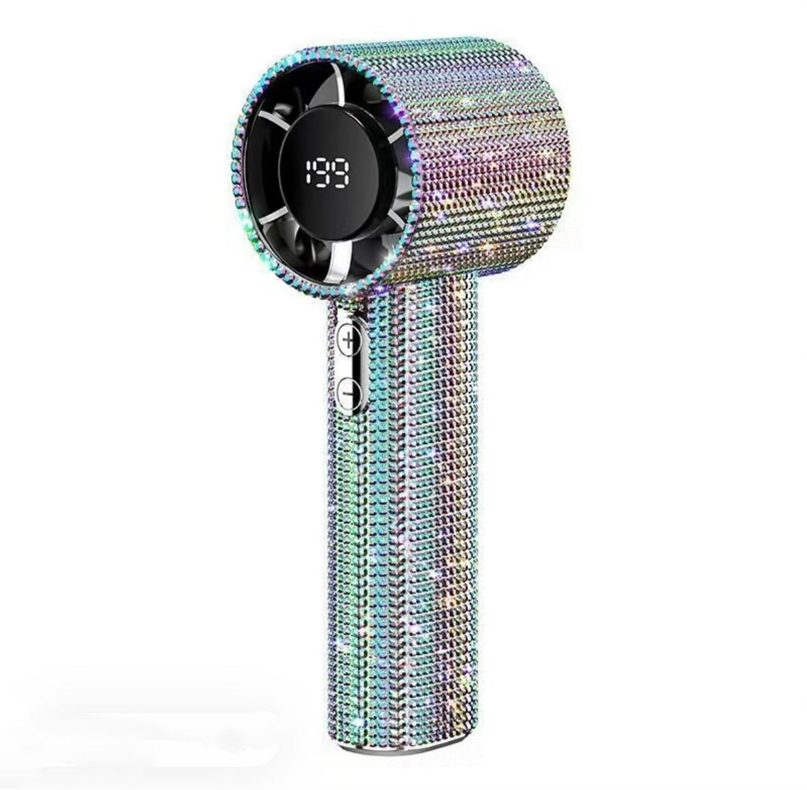 “Diamond Luxe” Multicolor Fan