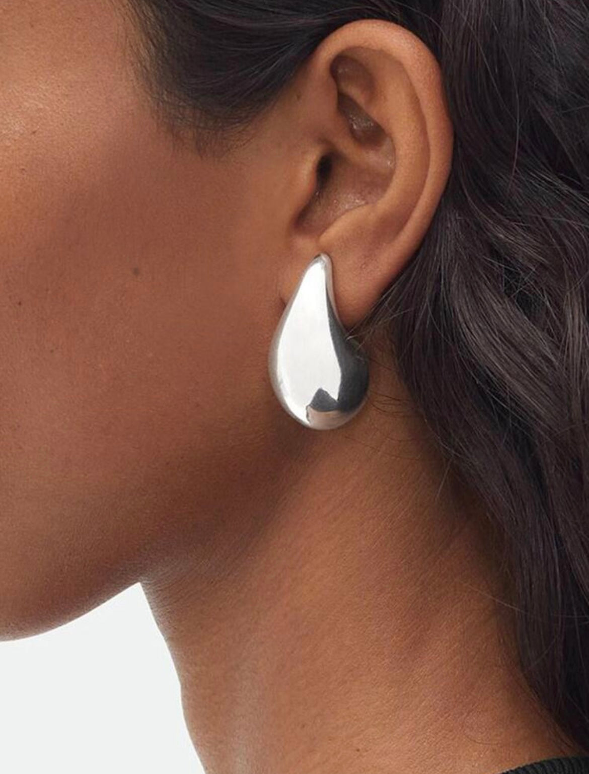 “Droplet” Gold Earrings