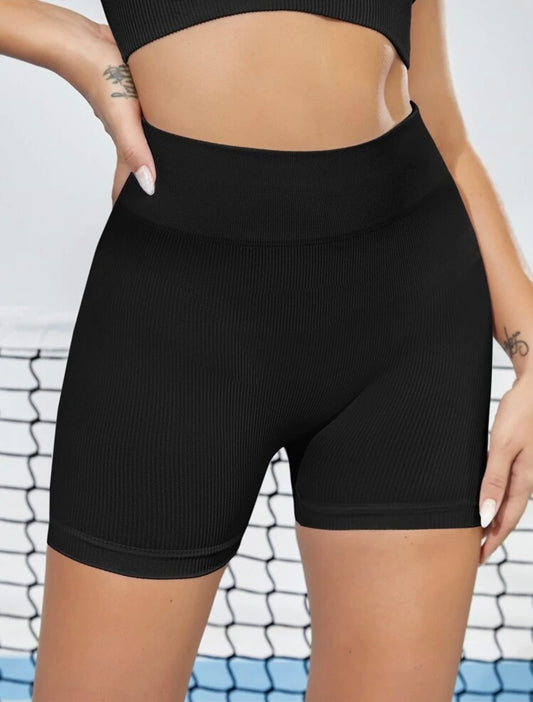 “Victory” Black Shorts