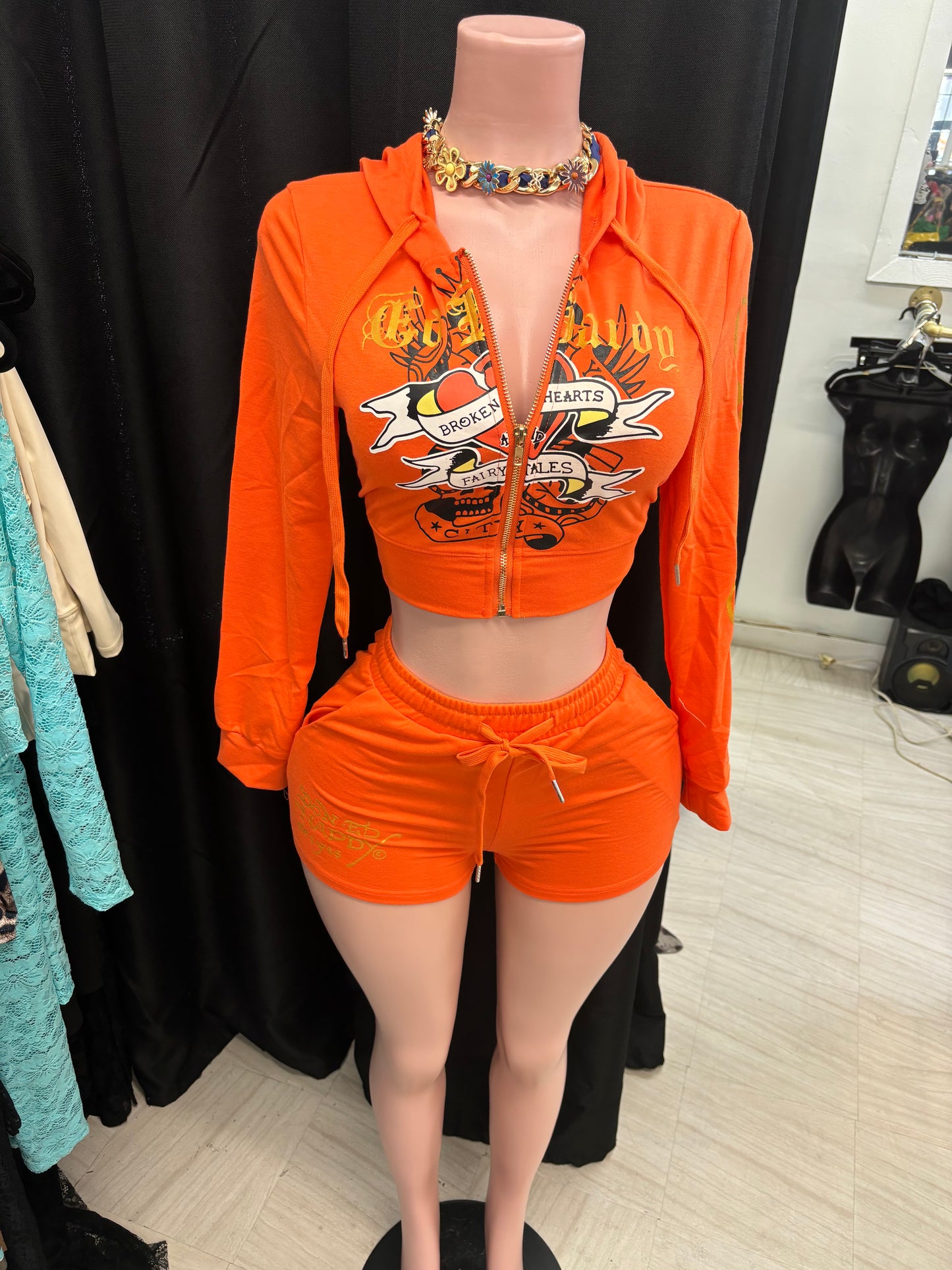 “Hardy Signature” Orange 2 Piece Set
