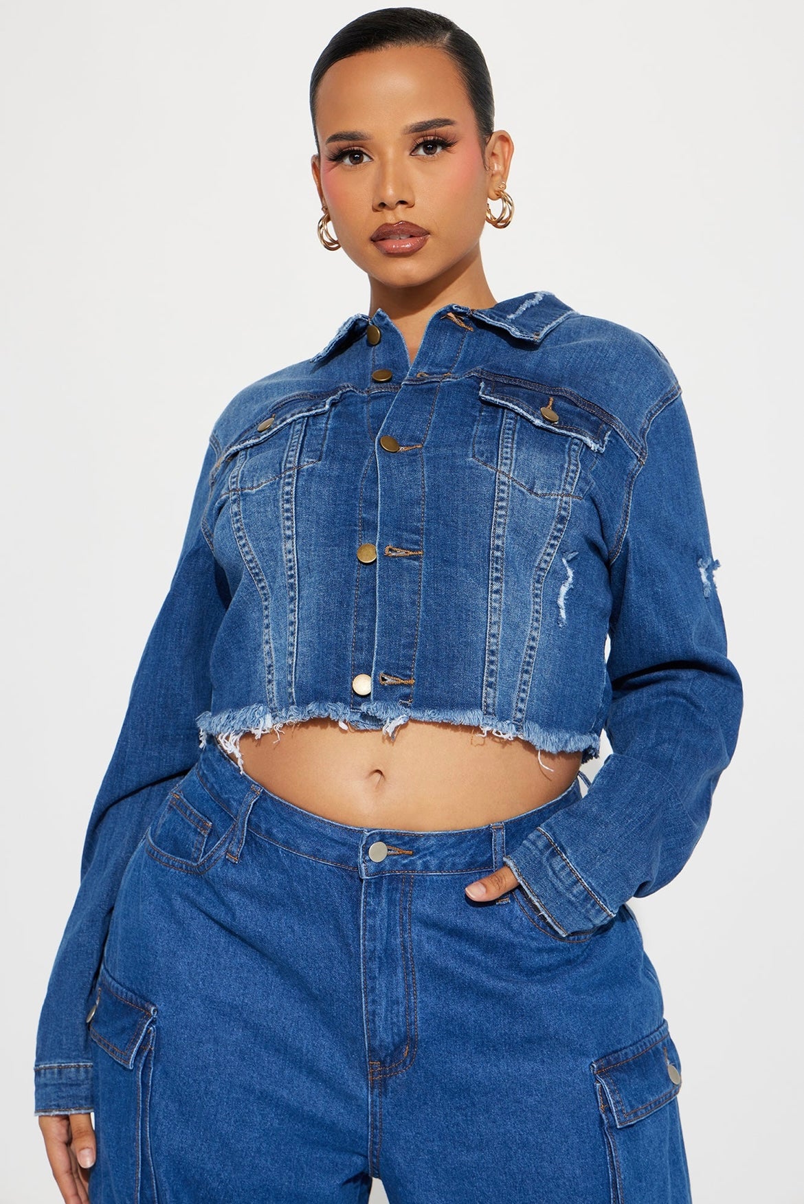 “Dino Denim” Dark Blue Jacket