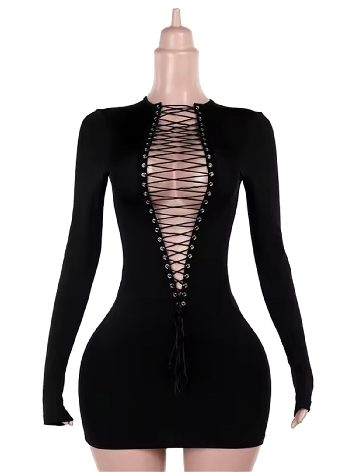 “Madonna” Black Dress