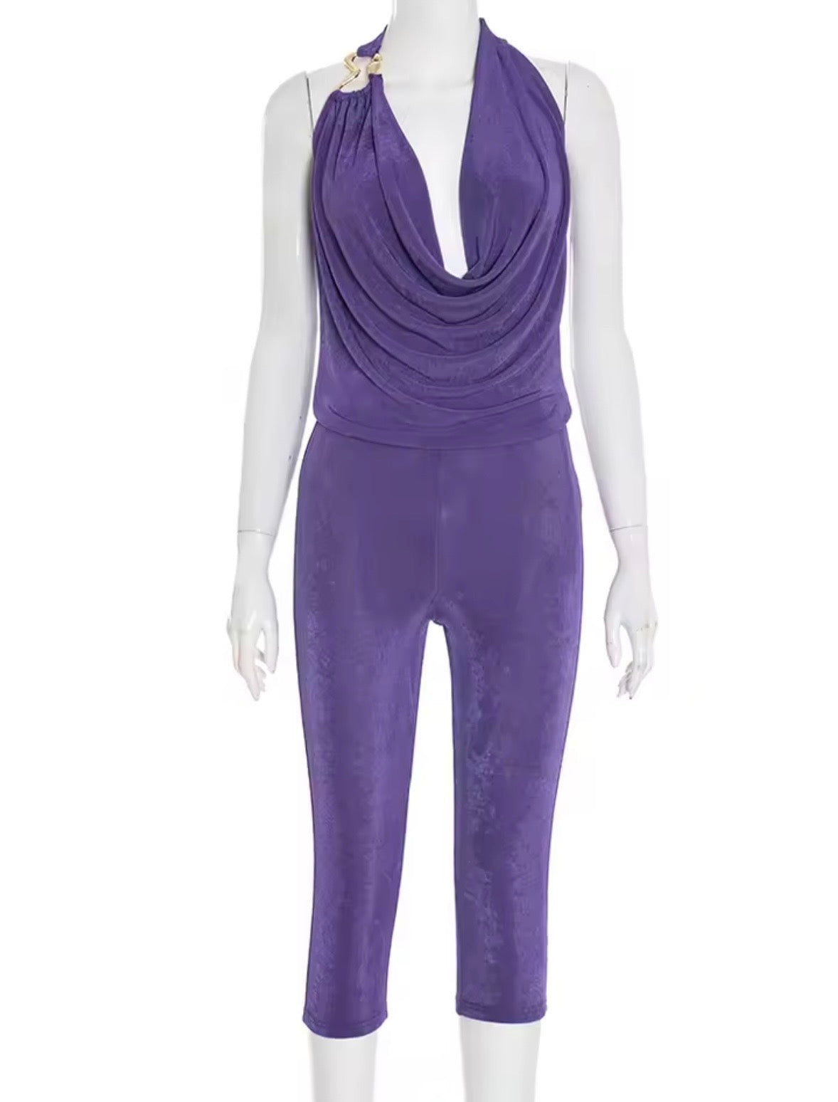 “Sacrifice” Purple 2 Piece Set