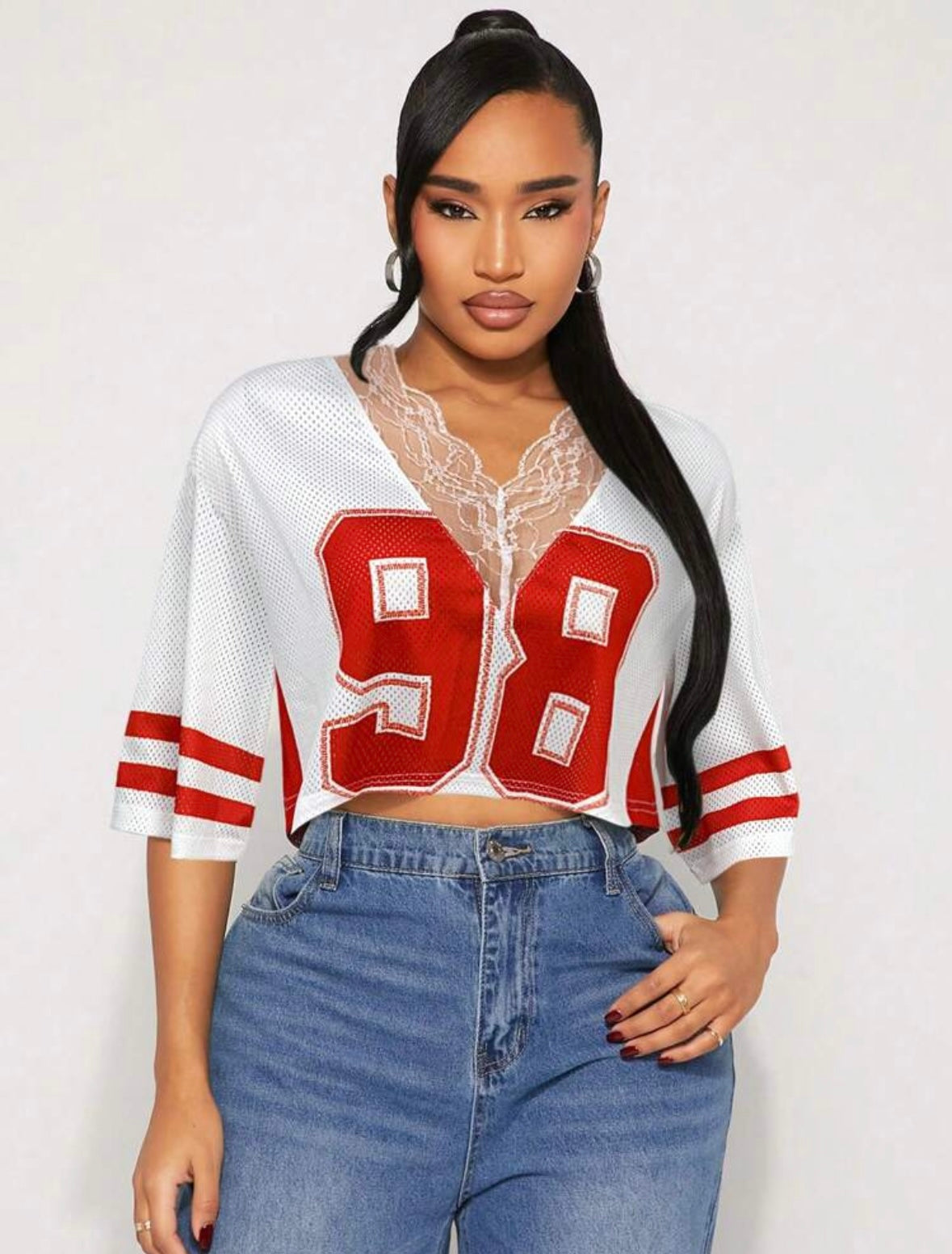 “Number Nine” Red Top