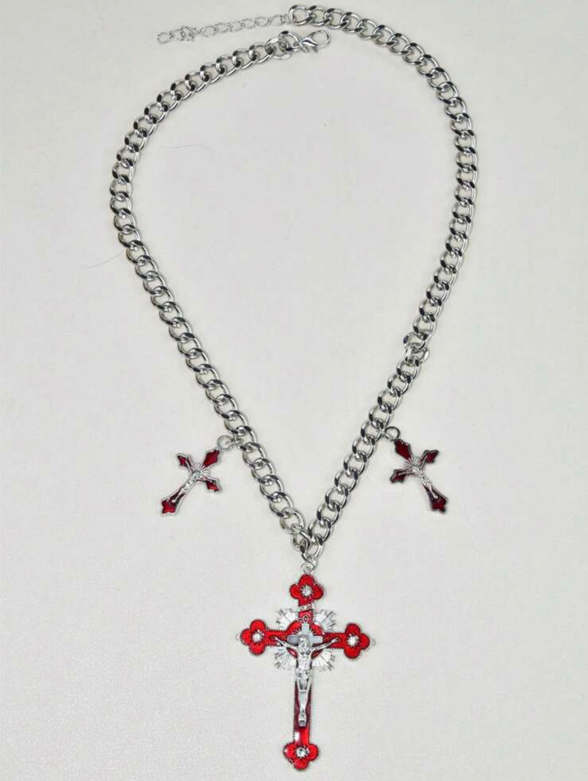 “Hail Mary” Pink Necklace