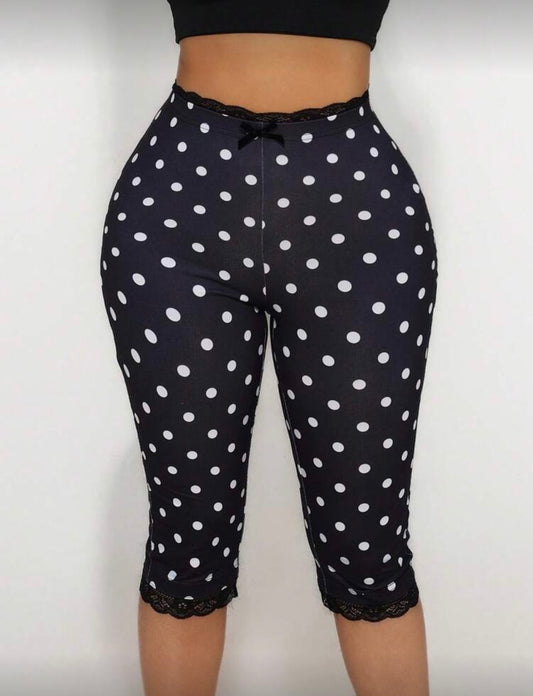 “Polka Dot” Black Shorts